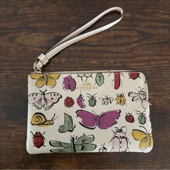 Coach Creature Print Wristlet - Picture 1 of 3